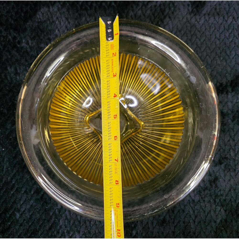 3 VTG "Golden Glow" Depression Glass Nesting Mixing Bowls by Federal Glass Co - Picture 10 of 14